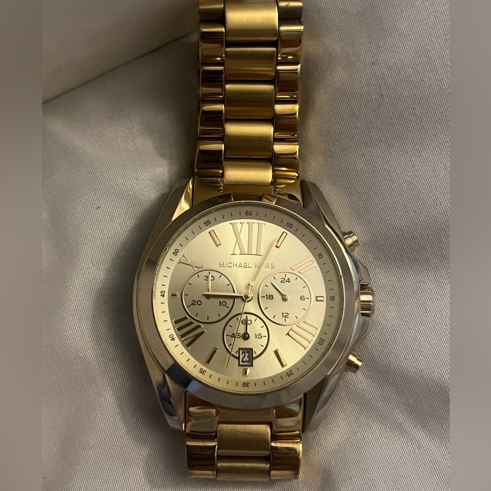 Michael Kors Bradshaw Round adult metal unisex Watch